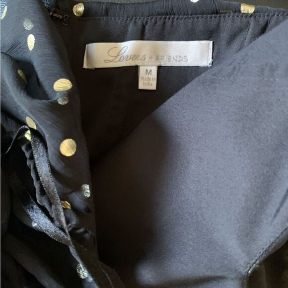 LOVERS & FRIENDS BLACK MINI DRESS - Picture 10 of 10